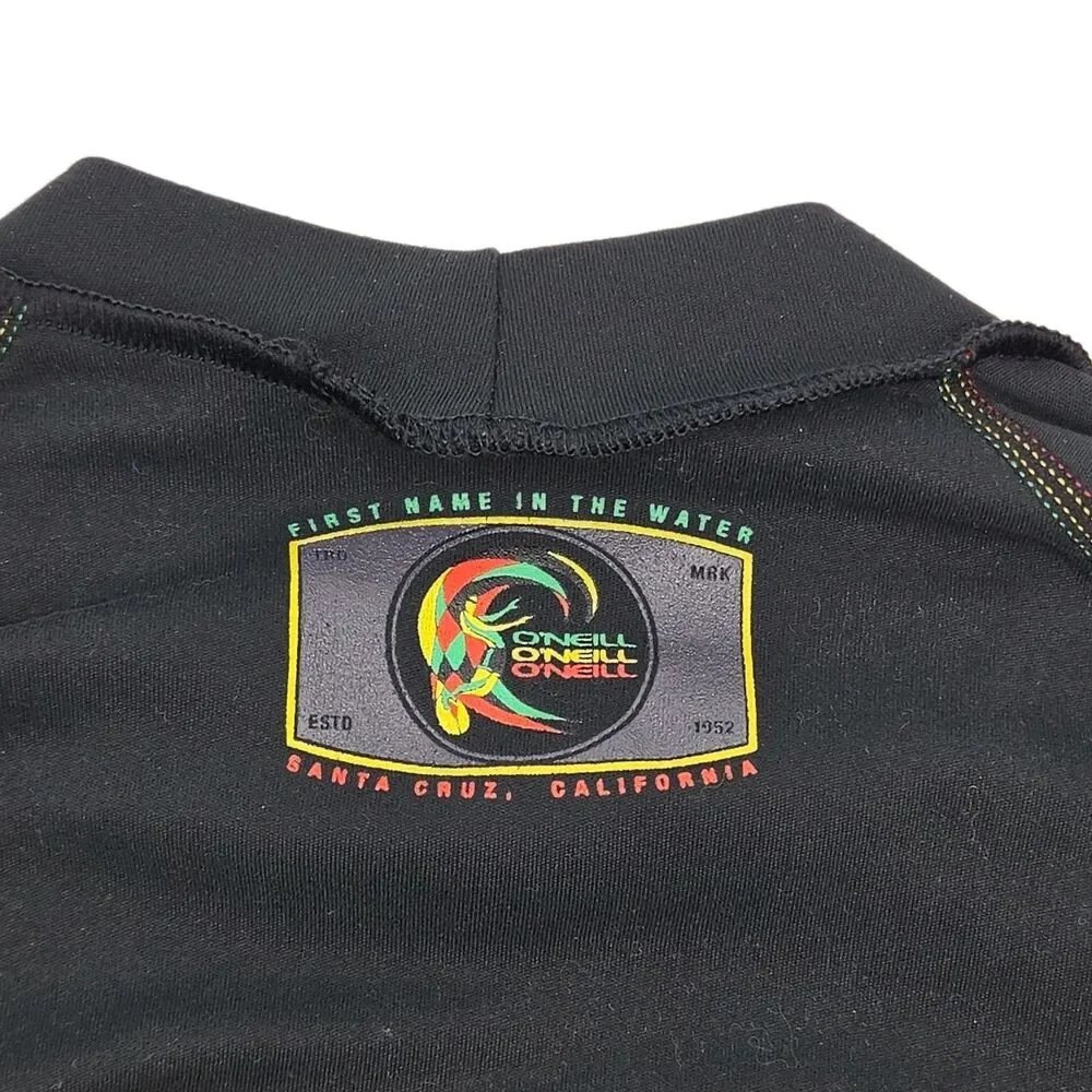 O'Neill Shirt Rash Guard TRVLR Series Men Large UPF 50 Swim Surf Black Long Slv